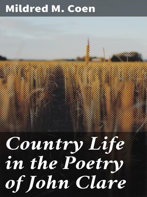cover image of Country Life in the Poetry of John Clare